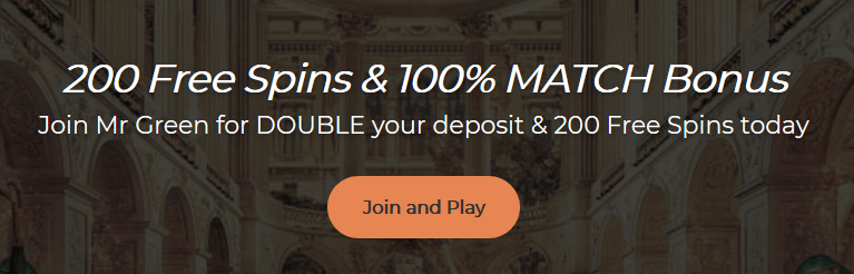 Mr Green Online Casino Bonus